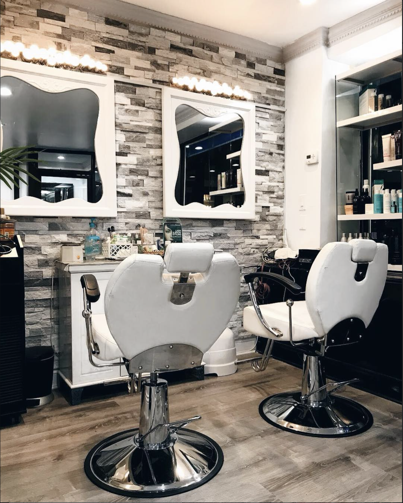Salon styling chairs